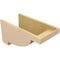 Ekena Millwork 12"W x 24"D x 12"H Wide Alpine Rough Cedar Woodgrain TimberThane Corbel, Primed Tan CORUR12X24X12ALPRCPR - alternate 3